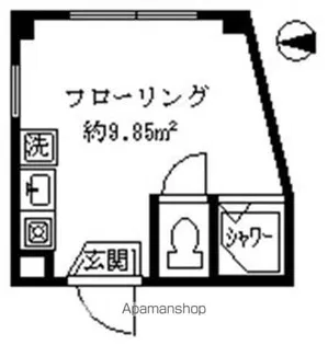 プレシャス高円寺【1階】の間取り