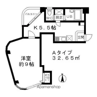 グリーンミューズみその【5階】の間取り