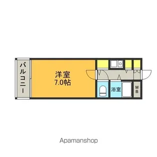 グランドステイタス橋本【9階】の間取り