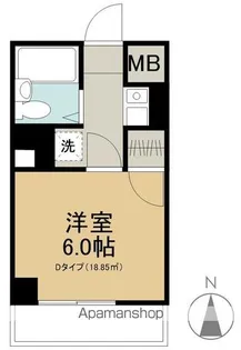 ヴィラージュ【302号室】の間取り