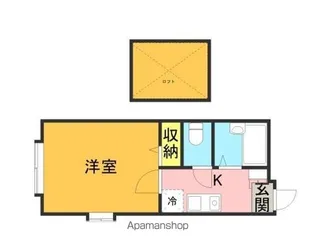 パンシオン ヴィラ 久留米C棟【101号室】の間取り