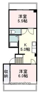 サンライズ7【502号室】の間取り