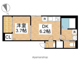 ステラフィッサ御器所【3階】の間取り