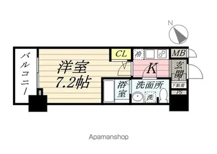 メインステージ亀戸【1階】の間取り