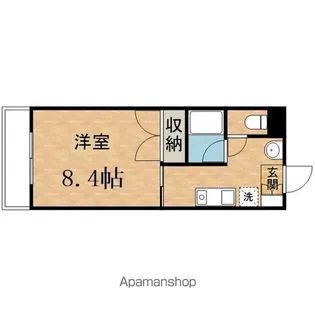 C’S23 TAKAHASHI【4階】の間取り