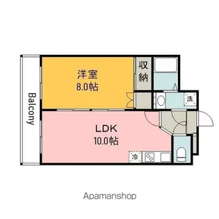 グランカーサ宮内【3階】の間取り