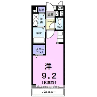 グラス リバー【2階】の間取り