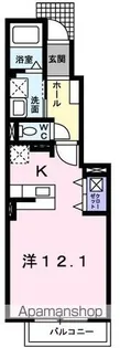 ブリアン【1階】の間取り