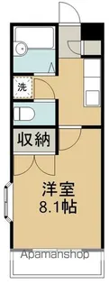 プリベール仙台21【1階】の間取り