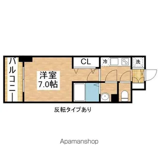 エスリード今池ルミナス【10階】の間取り