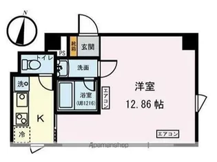 パルク北参道【4階】の間取り