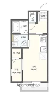 フォレストグレイス小田原S【301号室】の間取り