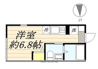 サンテラス山手Ⅱ【1階】の間取り