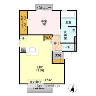 プロムナード・T【2階】の間取り