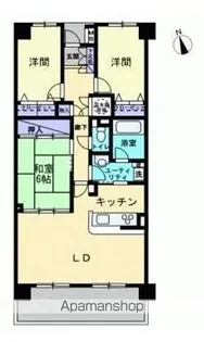 NCRE東山崎【4階】の間取り