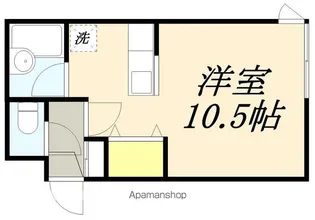 クレステージ宮前【110号室】の間取り