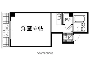 高倉ハイツ【402号室】の間取り