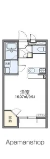 レオネクストBIANCO【106号室】の間取り