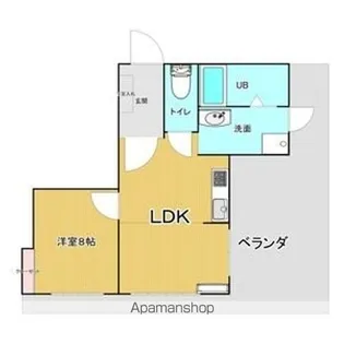 鶴舞アネックス【7階】の間取り