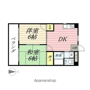 フルヤビル【301号室】の間取り