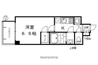 エスリード京都梅小路【4階】の間取り