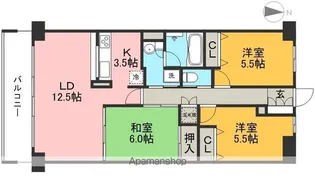 FORESIGHT M【10階】の間取り