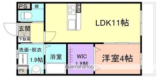 M.なつ&秋【1階】の間取り