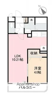 クローリスYUME【3階】の間取り