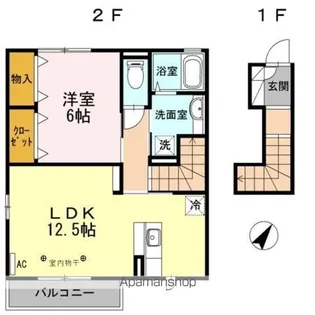 サン・シエル【2階】の間取り