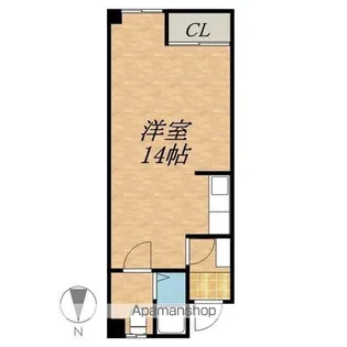 ノースコートⅡ【3階】の間取り