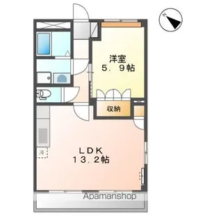 ローザ ブランカ【2階】の間取り