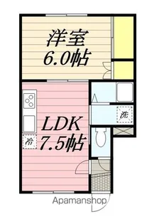 アートホームピア88【205号室】の間取り