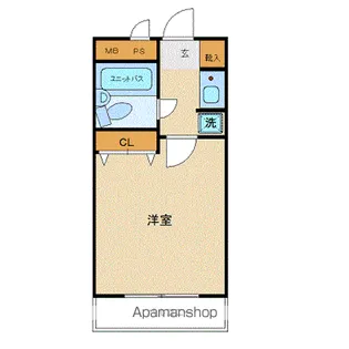 日神パレステージ橋本【407号室】の間取り