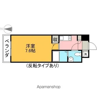 エコロジー鶴舞レジデンス【10階】の間取り