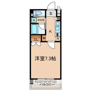 アップルコート一社【2階】の間取り