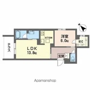 カヴァリエーレ【1階】の間取り
