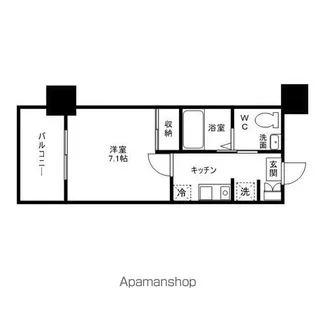 サヴォイ・ザ・セントラルガーデン【9階】の間取り