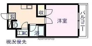 マンション2IN1【203号室】の間取り