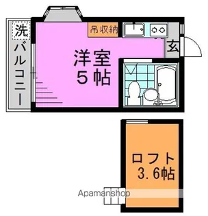 東京都杉並区成田東4丁目【アパート】の間取り
