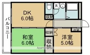 藤和天神尾コープ【4階】の間取り