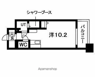 N.S.ZEAL大曽根【6階】の間取り