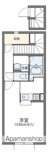 レオネクストバーム【202号室】の間取り