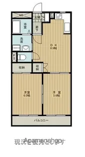 はるにれマンション【201号室】の間取り
