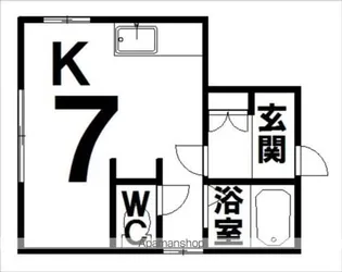 栄ハイツ【201号室】の間取り