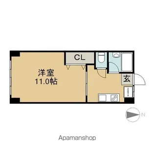 おおのビル南館【2階】の間取り
