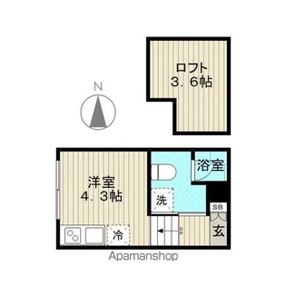 グローレ小岩【2階】の間取り