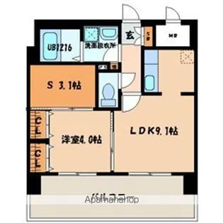 ロイヤルステージ吉塚【5階】の間取り