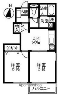ブライト・フヂ【1階】の間取り