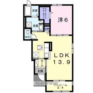 グランファミーユⅢ【1階】の間取り