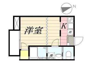 アフェット稲毛7【3階】の間取り